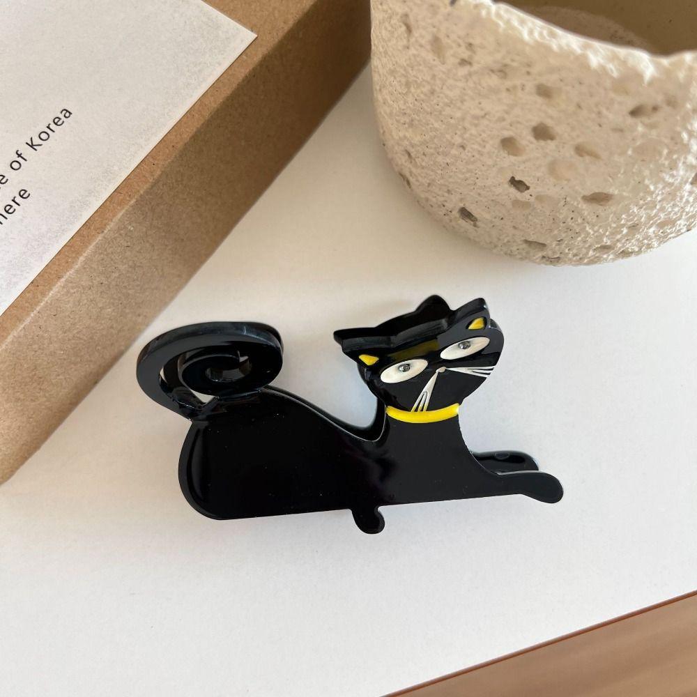 Acetic Acid Acetate Cat Hair Claw Cartoon Shark Clip Fashion Animal Hair Clip Female