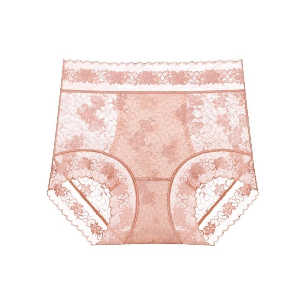 High Waist Lace Slimming Shapers Transparent Women Underwear Postpartum Body Shaper Female