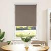 VidaXL Blackout Roller Blind Coffee 80x150cm Fabric Width 75.7cm, Day and Night Blind, Kitchen Blind, Blind 4010994