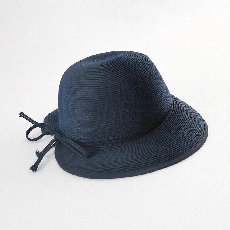 Элегантная соломенная шляпа с бантом и козырьком, женская летняя пляжная солнцезащитная шляпа-ведро