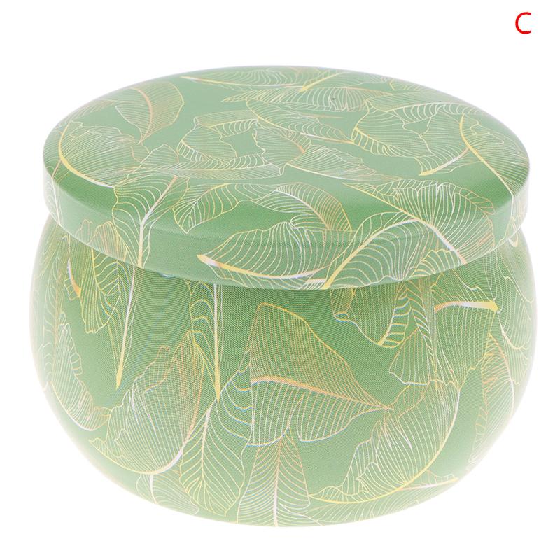 4 унции герметичная банка металлические банки для свечей коробка для конфет розовый чайник органайзер для хранения ювелирных изделий жесть рождественский упаковочный ящик