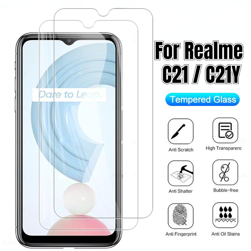 Защитное закаленное стекло для Realme C21, защитная пленка для экрана Realme C15 C11 C12 C17 C25 C21Y C20 Realme C3, защитная пленка для стекла телефона