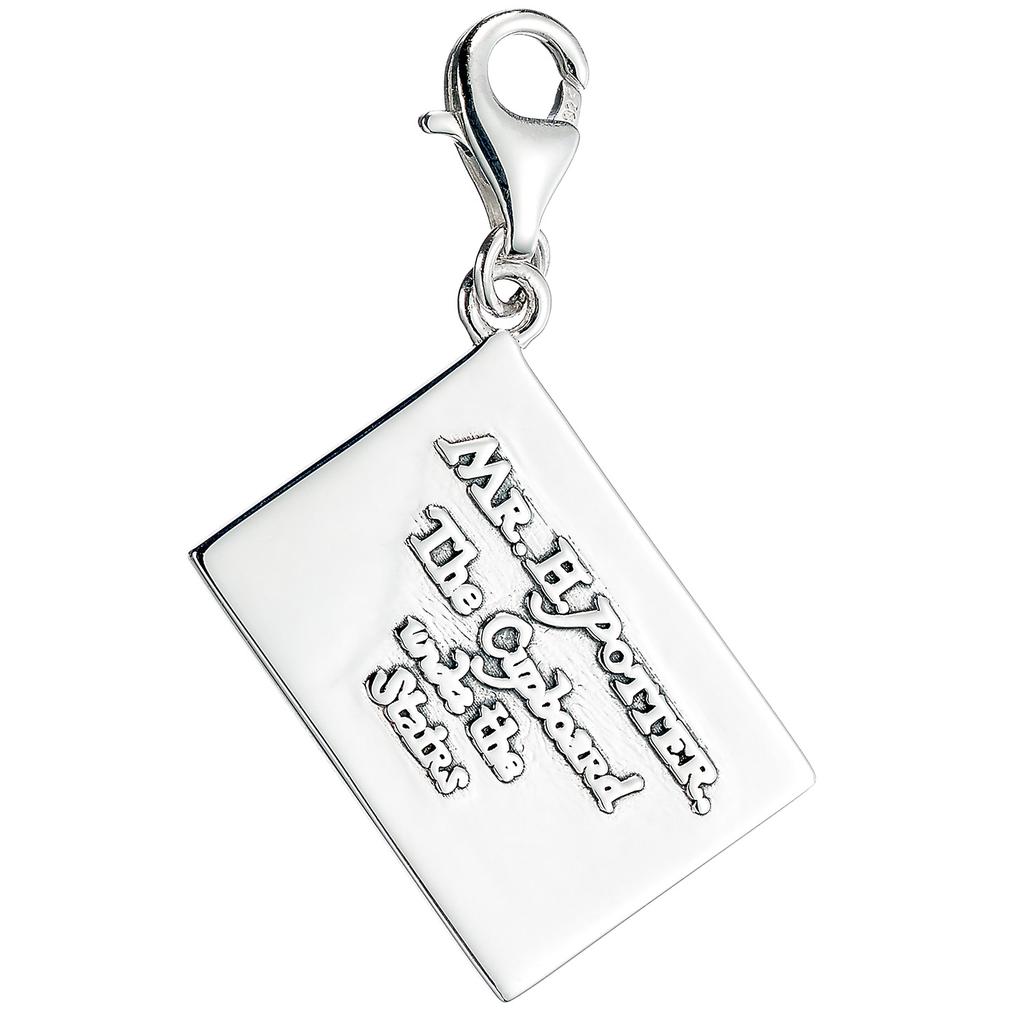 Harry Potter sterling silver hogwarts Acceptance Letter clip on charm