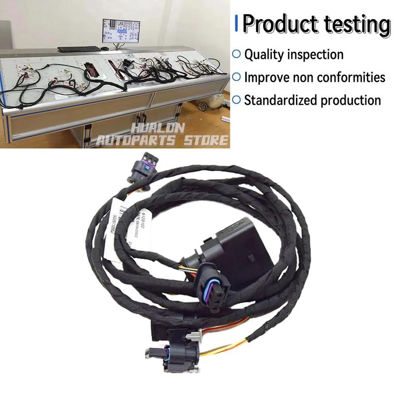 5G0971095J Front Bumper PDC Sensor Wiring Harness for VW Golf MK7 2013+ for Golf VII Parking Sensor Loom 5G0971095E 5G0971095A