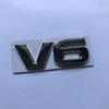 Авто Стайлинг 3D Металл V6 V8 Наклейка на Авто Значок Шильдик V6 V8 Значок Шильдик Наклейка с Именем Замена авто Аксессуары