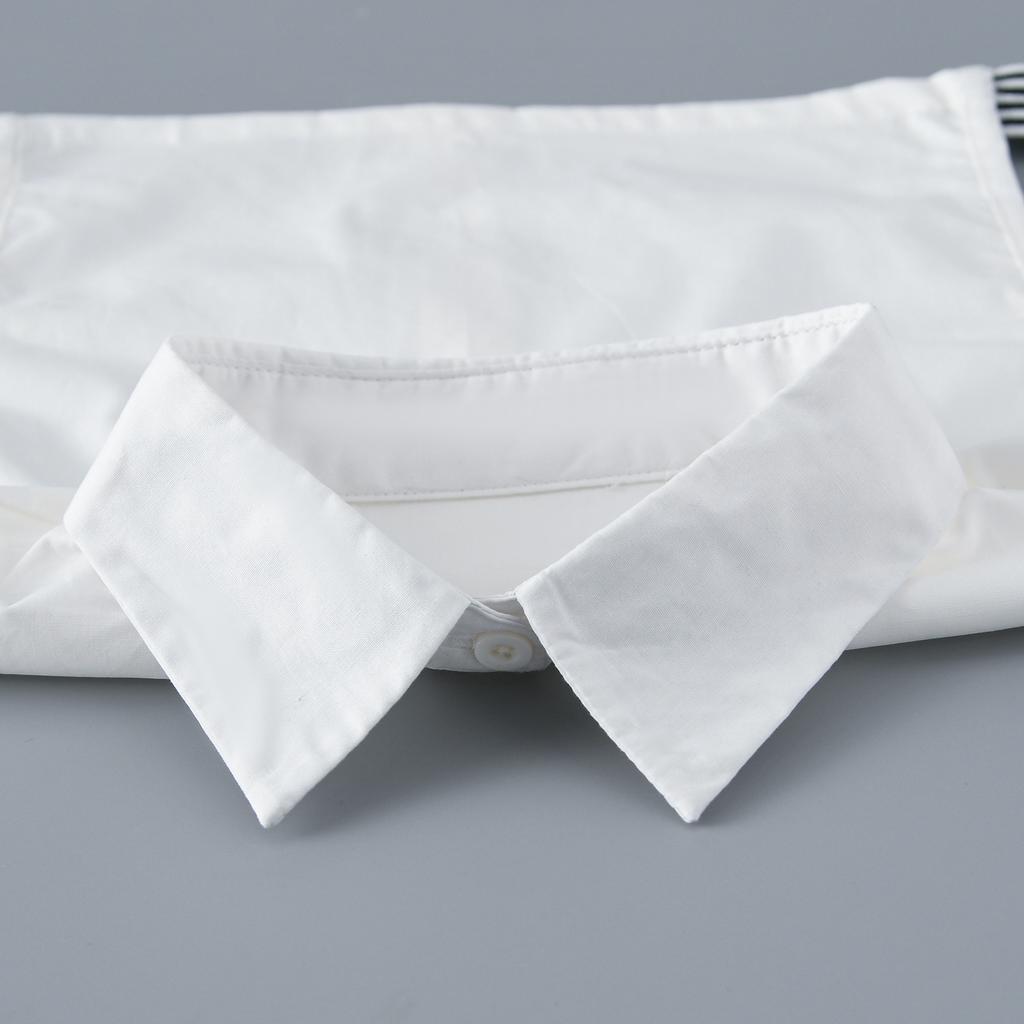 Business White Fake Collars Woman Removable Shirt Collar Insert Sweater White Lace Fake Shirt Collar Decorative