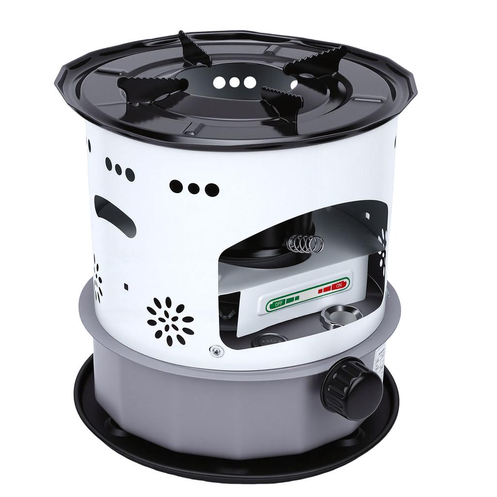 Indoor Outdoor Kerosene Heater 5.2L Aluminum Alloy Portable Space Heater Kerosene Cook Stove for Camping Tent Ice