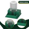 Automatic Reptile Water Dish Drinking Tool Container Easy to Clean Feeder Station Dispenser