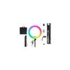 Ring Light Tnb INFLUENCE - Anneau de lumiere LED 14'' RGB + trepied pour studio - blanc/ noir