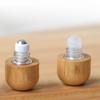 Empty Bottle Essential Oil Bottle Reusable Perfume Bottle Bamboo Roller Ball Bottle  Travel
