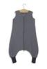 Muslin sleeping bag for children with legs L 9-24 months summer TOG 1.0 - anthracite