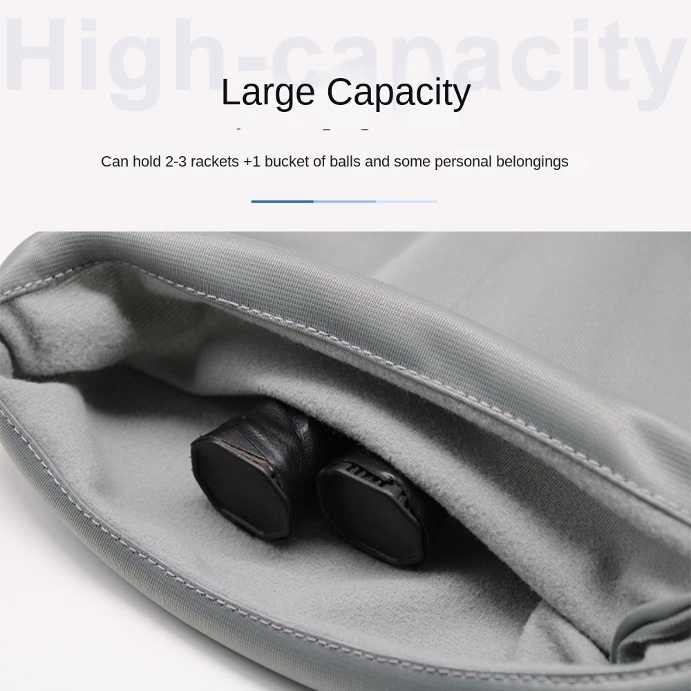 Thickening Racquet Pouch Cover Black Protective Sleeve Durable Badminton Rackets Bag