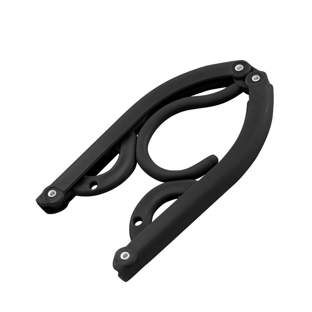 New Portable Folding Plastic Coat Hanger Travel Foldable Hanger