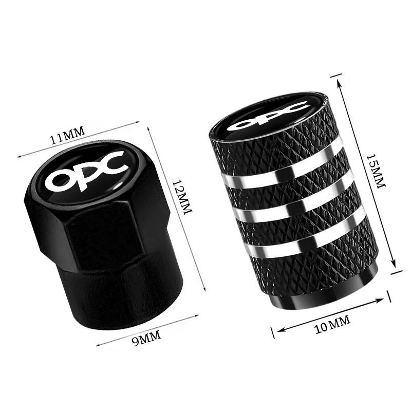rlpf6 4Pcs Car Aluminium Alloy Tire Cap Valve Cover Accessories For Opel Astra j g Insignia Corsa d Vectra c Zafira a Auto Gadgets