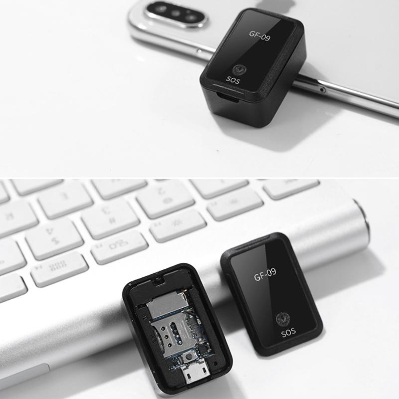 GF-09 Мини GPS Трекер Устройство Отслеживание В Реальном Времени Локатор GPS Автомобиль Старое Приложение Дистанционное Управление Отслеживание Удаленная Запись Поддержка TF Карта