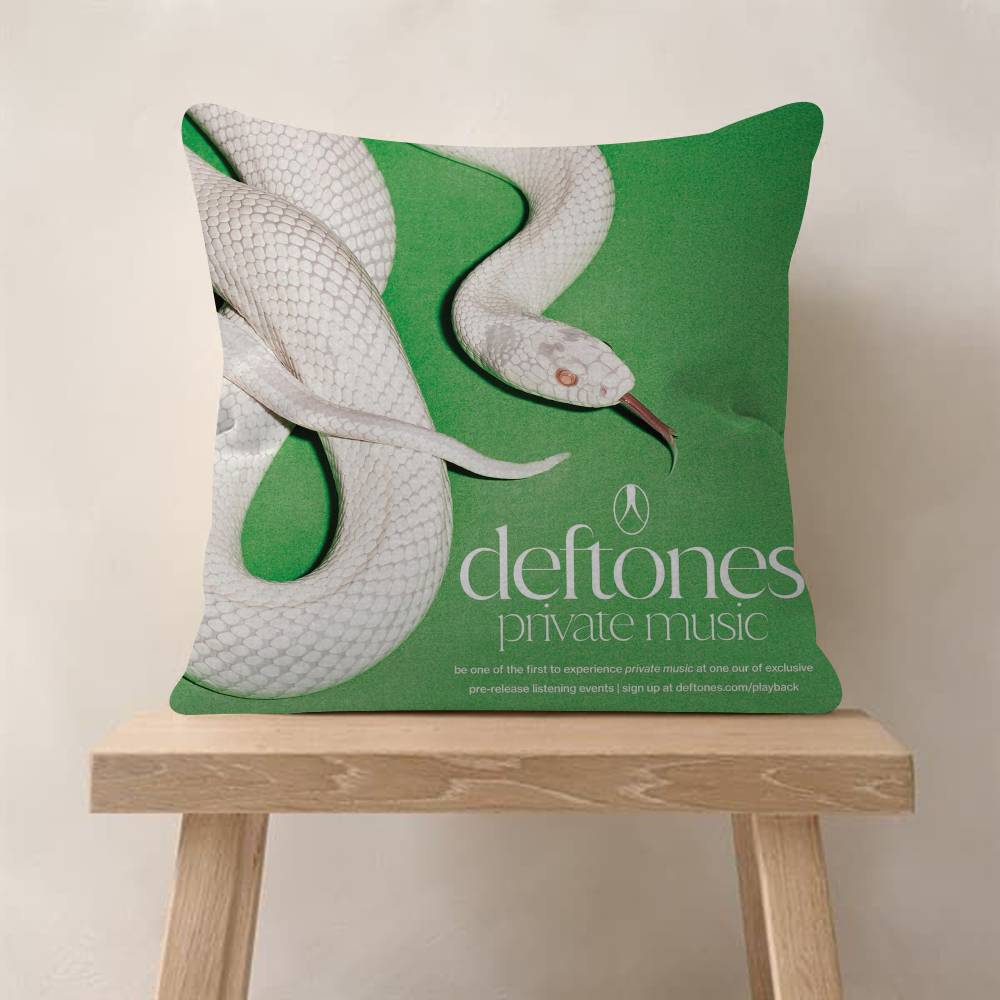Band album DDeftones COOL  pillow cover sofa cushion cover home room decoration children gift