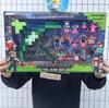 Мой набор минифигурок Pixel Block World: Образовательный игрушечный подарок для детей