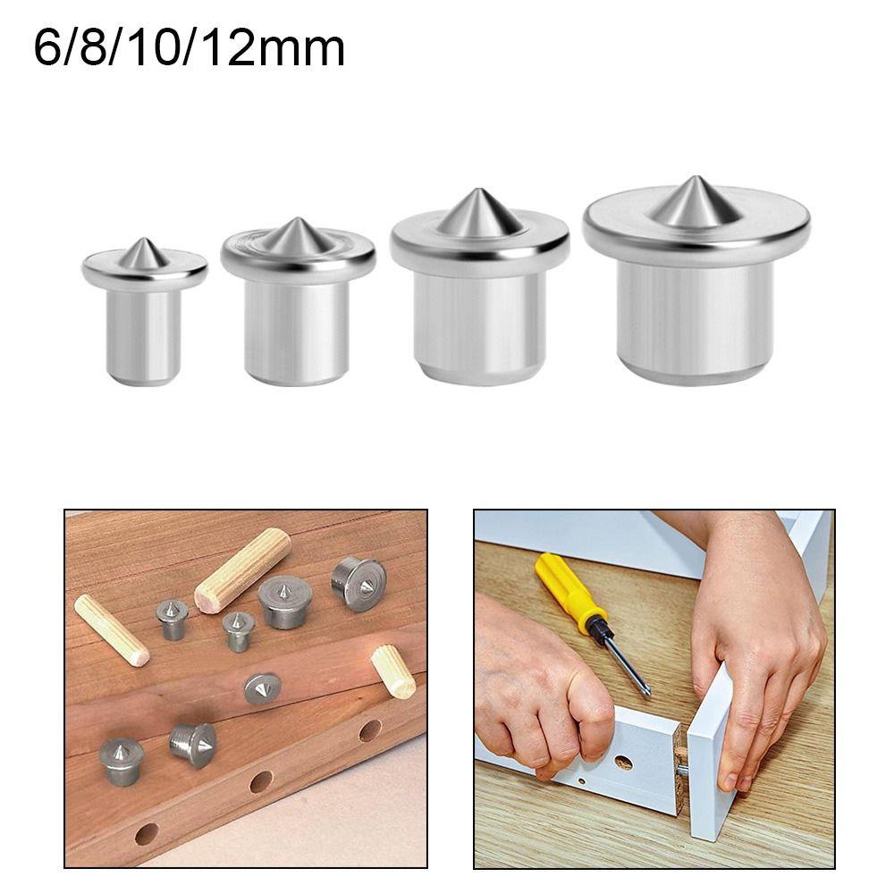 Round Log Pin Woodworking Tools Log Dowel Tips Locating Pins Furniture Positioning Dowel Centers
