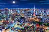 Epoch 1000-piece Jigsaw Puzzle: Sparkling Tokyo Night - Tokyo (50x75cm)