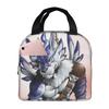 Digimon Weregarurumon Insulated Lunch Bag for Kids School Cooler Thermal Food Box Tote Portable Lunch Boxes Container