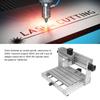 CNC Engraving Machine Small 3 Axes Cutting Machine Aluminum Alloy CNC Router Set 100‑240V EU Plug