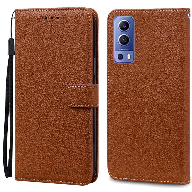 Для чехла Vivo Y52 5G Чехол Y72 5G Кожаный кошелек Флип-чехол для телефона Для Vivo Y72 Y52 Чехол-книжка для Vivo Y 52 72 5G Coque Fundas