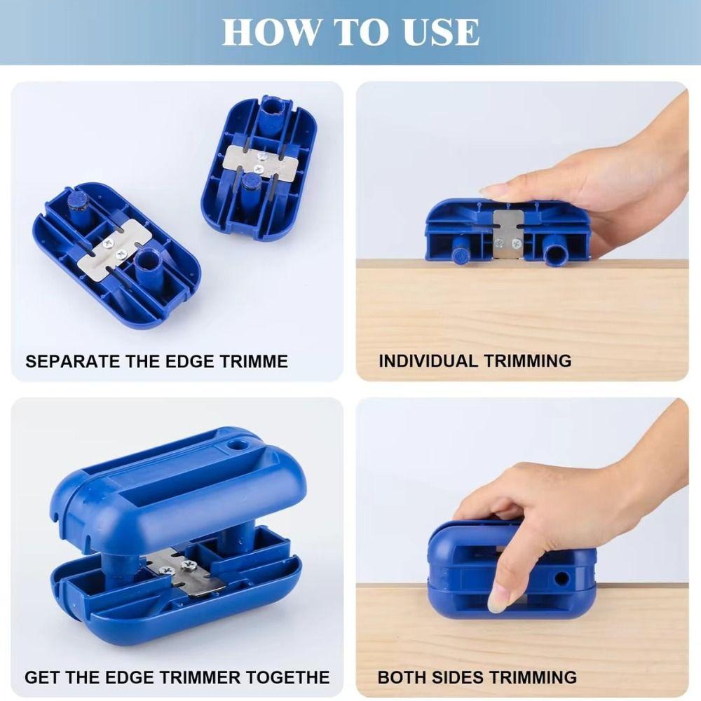 Manual Operation Quad Trimmer Convenient Edging Tape Trimming Tool Deburring Application