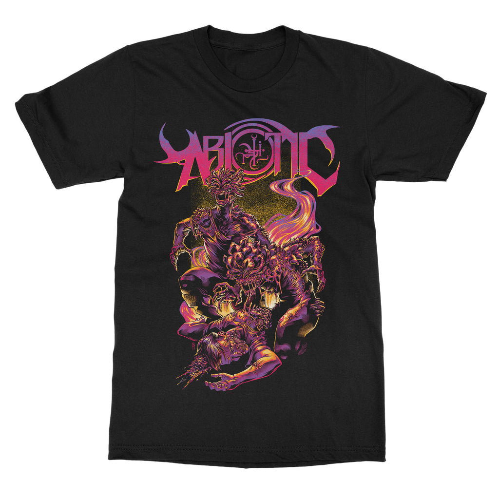 Верхняя футболка с графическим принтом Abiotic Band Хлопковая Унисекс Летняя с коротким рукавом Модный бренд Футболка Роскошная Повседневная Винтажная Ретро Топ
