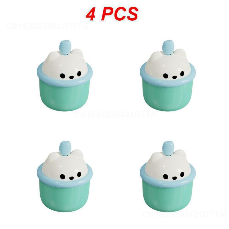 2/3/4 шт. очищающее средство для лица без мертвых углов пузырьковый очиститель инструменты гель для душа пузырьковый венчик удобный мультяшный медведь пузырьковый венчик