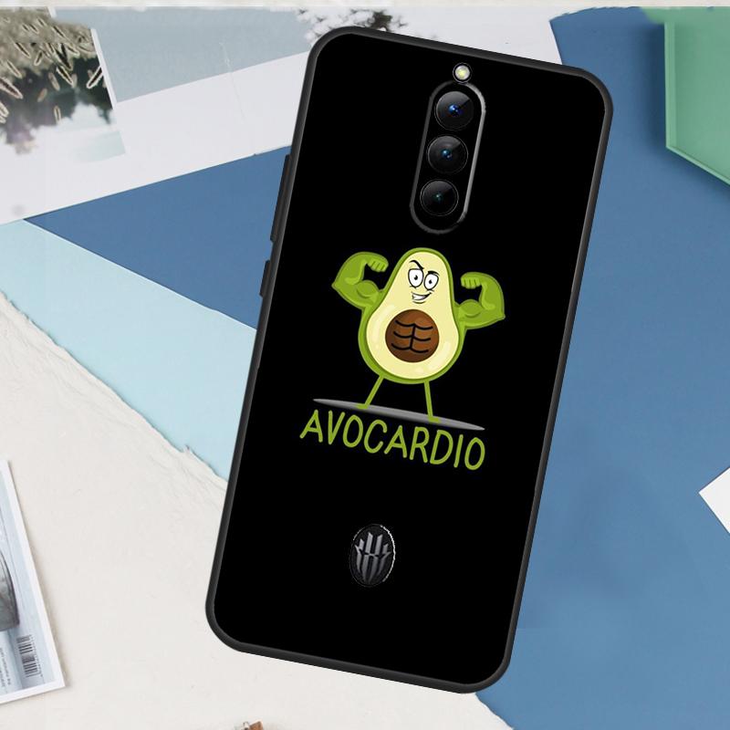 cute cartoon Avocado Fitness Case For ZTE Nubia Red Magic 11 10 9 8 8S 9S 10S Pro Plus 6 7 6S 7S Pro 5G 6R 10 Air Cover