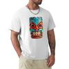 Cute Tiki Tshirt Basic Simple Casual Short Sleeve Tee