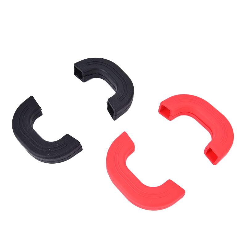 Силиконовые защитные приспособления для ручек кастрюль, предотвращающие ожоги, нескользящие зажимные рукава, термостойкие