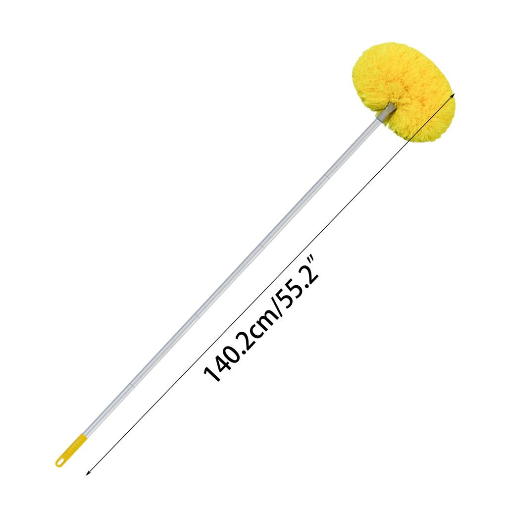 Retractable Washable Microfiber Brush Ceiling Fan Cleaner Duster with Extension Handle for Hard to Reach Areas Cleaning