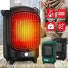 500W Mini Portable 3s Fast Electric Heaters Touch Control Hot Fan Room Winter Warmer Machine Household Radiator Air Heater 220V