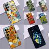 Чехол для телефона с картиной Ван Гога маслом Для Samsung Galaxy S25 Ultra S9 S10 S20 S22 S21 FE S23 Plus S24 Ultra Чехол