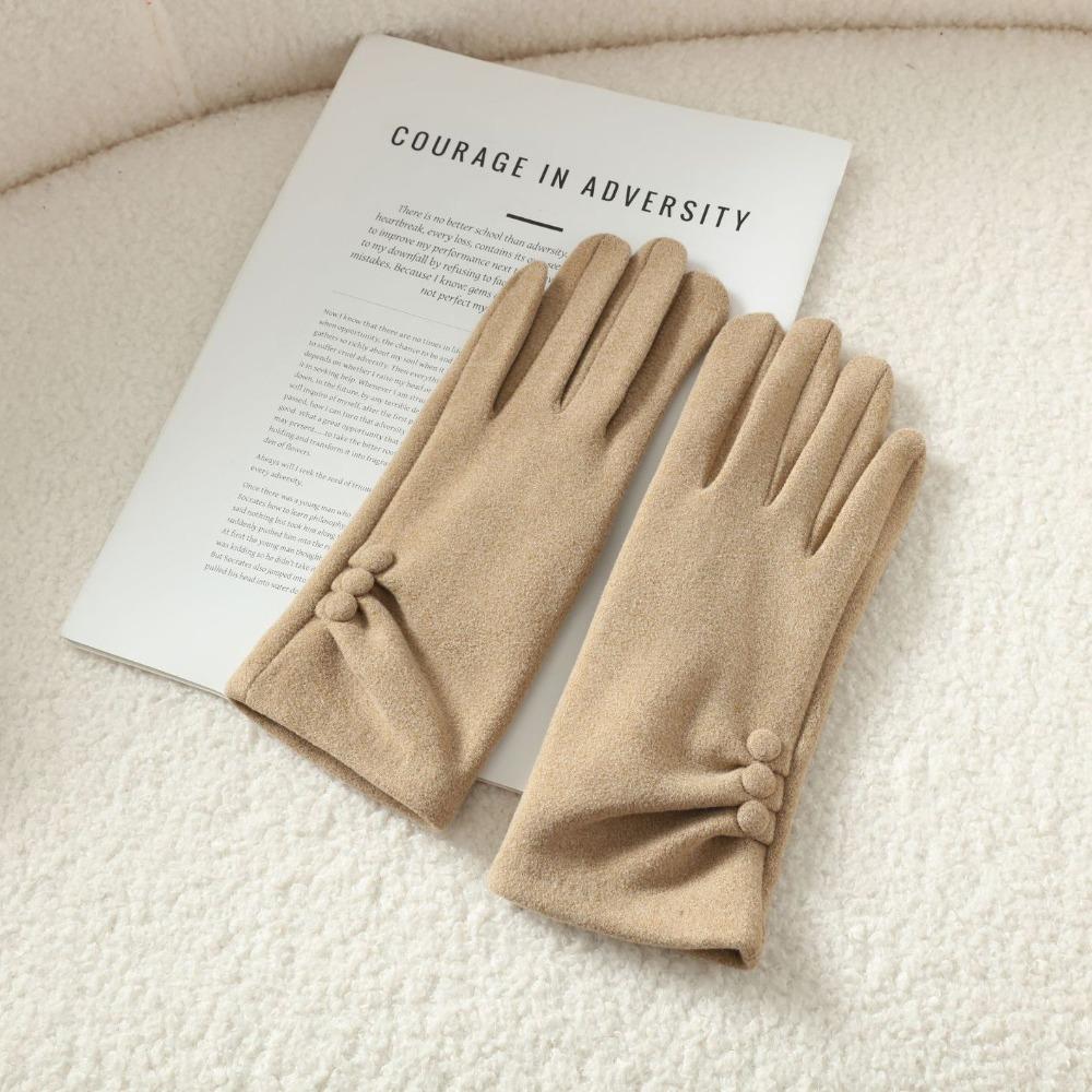 Новые зимние перчатки с сенсорным экраном, теплые варежки с полными пальцами для вождения, перчатки для катания на лыжах, для занятий спортом на открытом воздухе