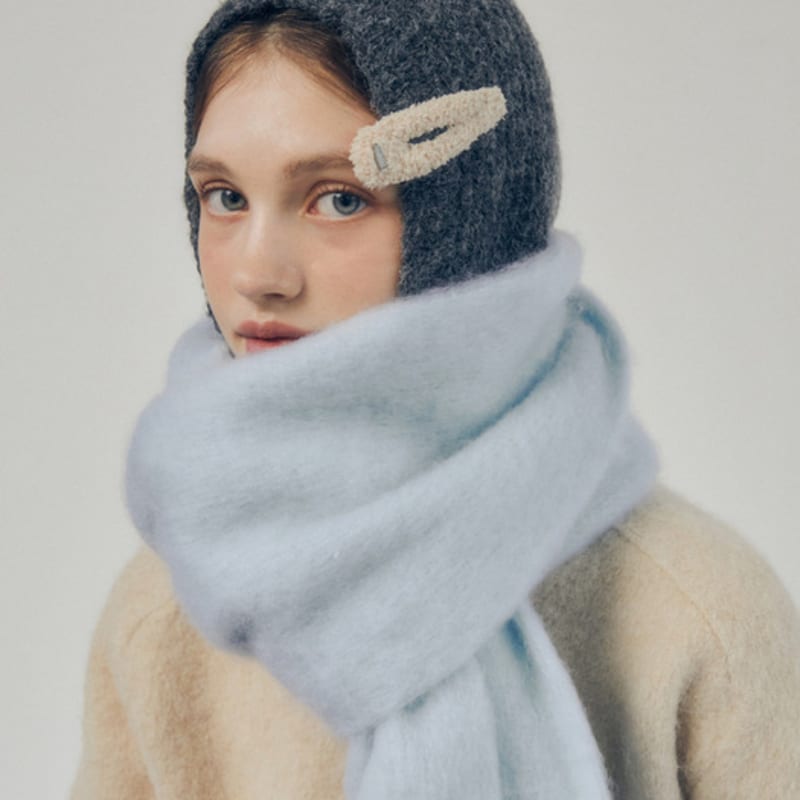 mellotory boucle side hairpin (beige)