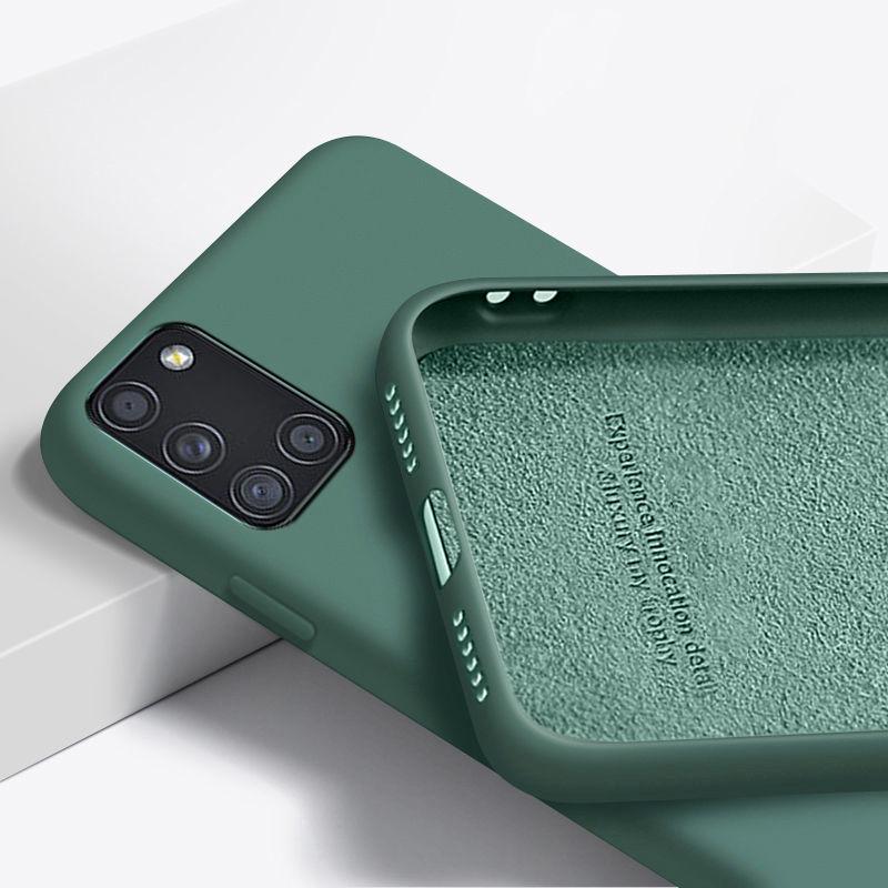 Жидкий силиконовый чехол для Samsung Galaxy A51 A71 A50 A53 A13 M31 M31S M51 M21 A12 A21S A32 A22 S21 S20 FE S22 Note 20 Ultra 10 S8 S9 S10 Plus.