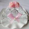 Gift Box Exquisite Romantic Metal Love Heart Favor Candy Box for Wedding