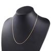 Ожерелье из 18-каратного золота K18 Kihei Chain Made in Japan Certification Seal 5g 50cm Pull Ring [Fairy Kallet] 2-стороннее