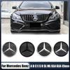 1 шт. Эмблемы-звезды на переднюю решетку для Mercedes Benz W176 W205A B C E S R SL ML GL GLA GLK-Class