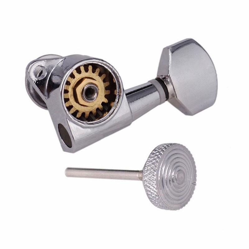 Guitar Locking Tuners Vintage Style Guitar Tunings Pegs Key Machine Head Replacement for Electric Acoustics Guitar