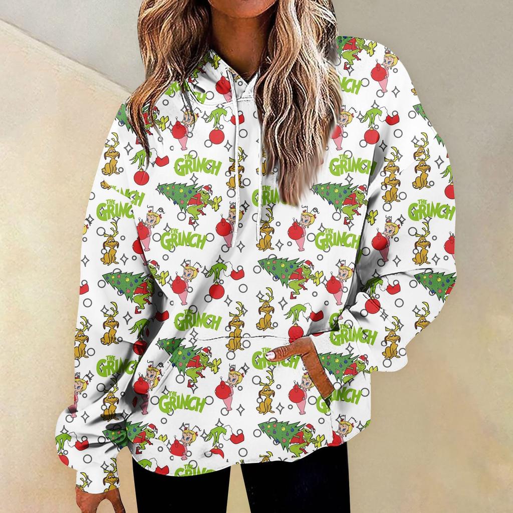 Women's Fashion Daily Versatile Casual Crewneck Sweatshirts Graphic Daily Long Sleeve Gradient Patchwork Printed Top Sweatshirts