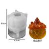 Pumpkin Skull Wizard Hat Shaped Silicone Mold for Handmade Candles Resin & Wax Soap Mould for Creative Home Crafting