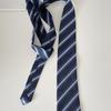 Полосатый Преппи Полиэстеровый Галстук-Бабочка Академический Униформа Рубашка Аксессуар Для Студентов Колледжа И Стильная Одежда для Шеи