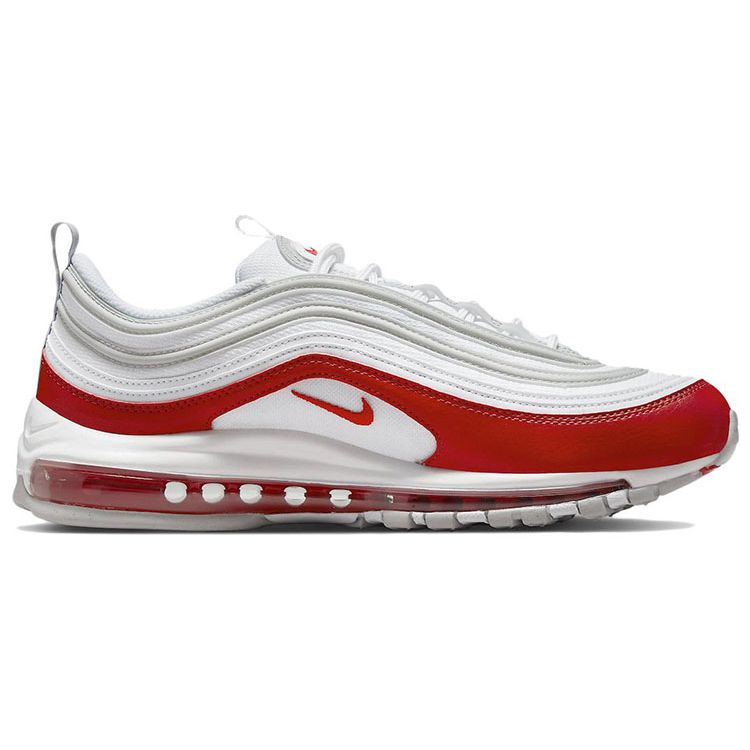 Nike Кроссовки Air Max 97 Белые Университетский Красный Мужские Серый Туман DX8964-100