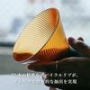HARIO V60 Dripper NEO for 1-4 Cups Tritan Resin Spiral Rib Amber Made in Japan VDN-02-AB