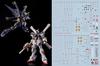 HG RG MG PG RE HiRM Robot MS Водопереносная наклейка для детализации RG HGUC Crossbone Gundam Флуоресцентный!! (для 1/144 X1, X2) [Элемент]