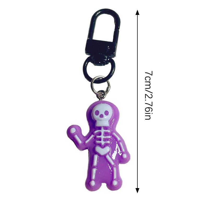 Брелок на Хэллоуин из мультфильма, милый тыквенный автомобильный брелок, сумка для наушников, подвеска, украшение, пара, друзья, подарки