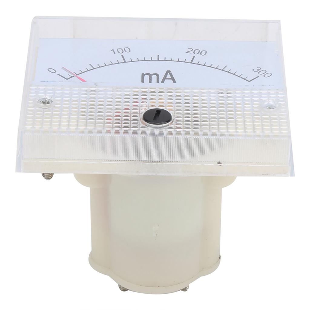 85C1 DC 0 300MA Pointer Ammeter Analog Current Panel Tester Current Measuring Meter